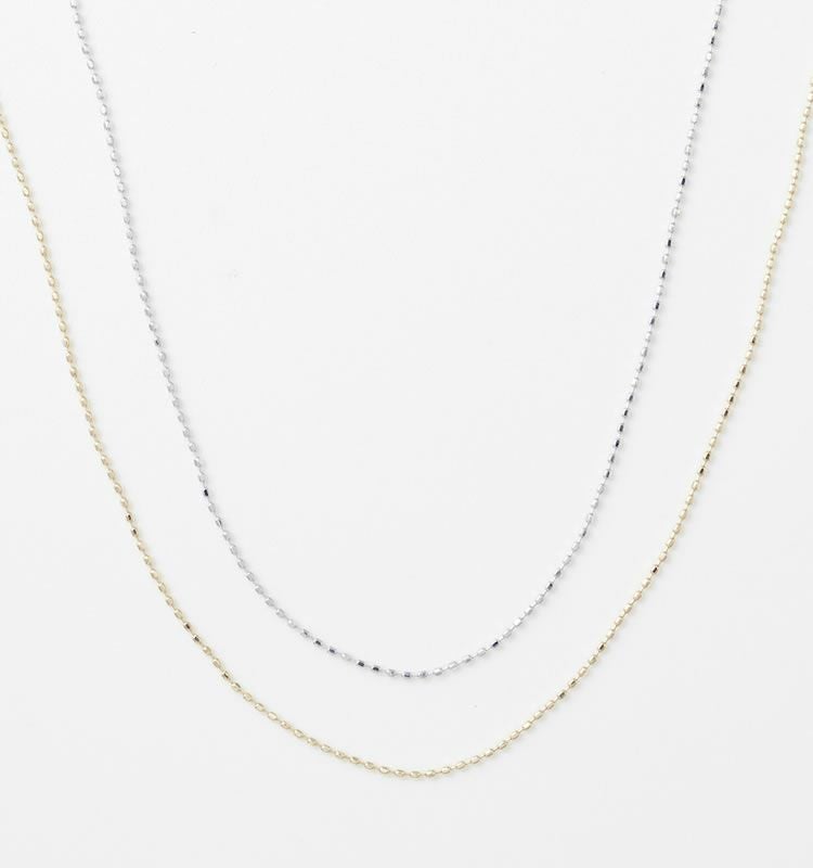 woje Days（K10 Necklace) YG ネックレスゴールド金 Days（K10 Necklace） レビュー | WOJE（ヲジェ）