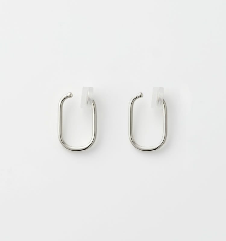 6月上旬再販予定】LineⅡ（SV925 Earrings） | 痛くないイヤリング WOJE