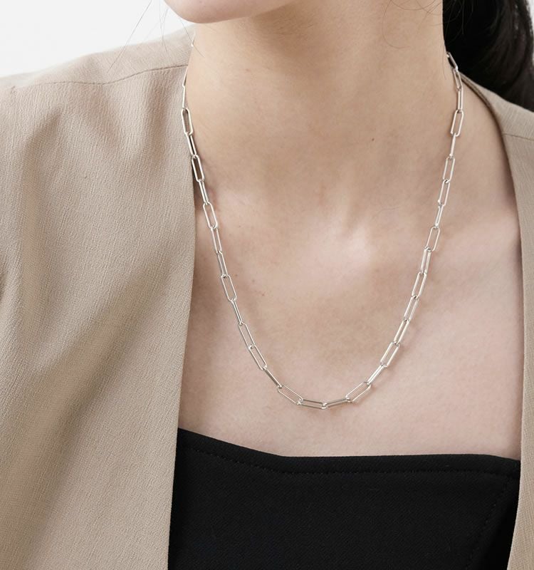 5月上旬再販予定】Union（SV925 Necklace） | 痛くないイヤリング WOJE