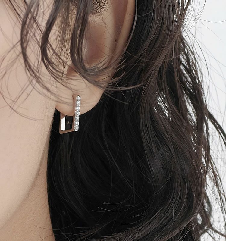 Foxy（SV925 Earrings） | 痛くないイヤリング WOJE