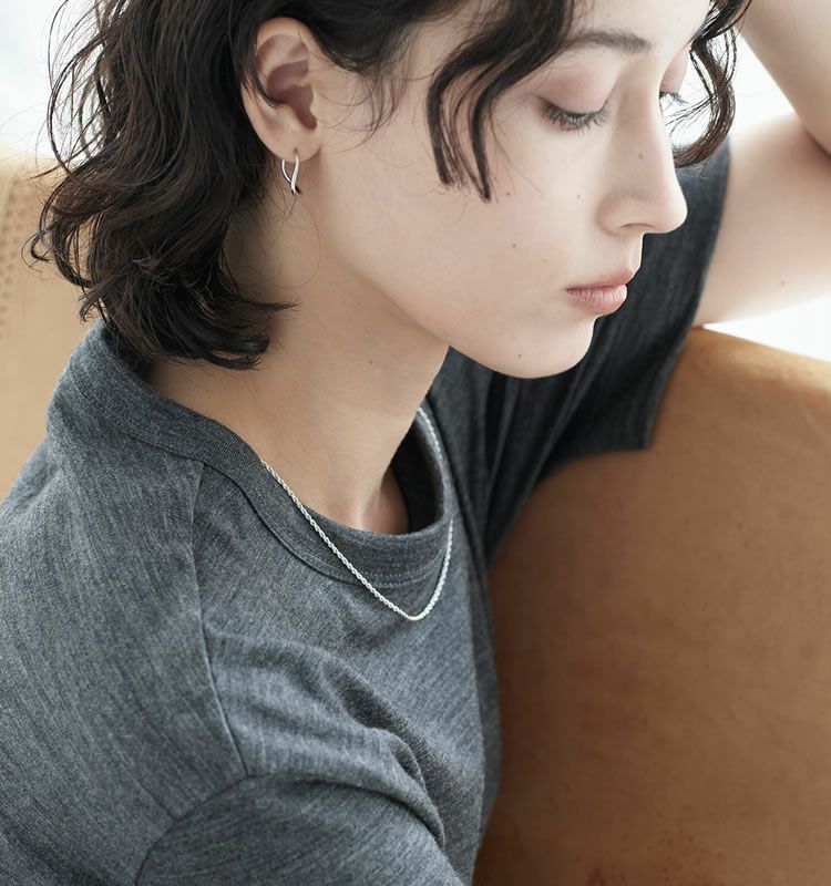 5月上旬再販予定Tie（K10 Earrings） | 痛くないイヤリング WOJE woje 