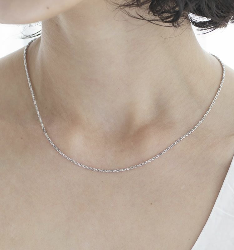 8月上旬再販予定】Narrow（SV925 Necklace） | 痛くないイヤリング WOJE