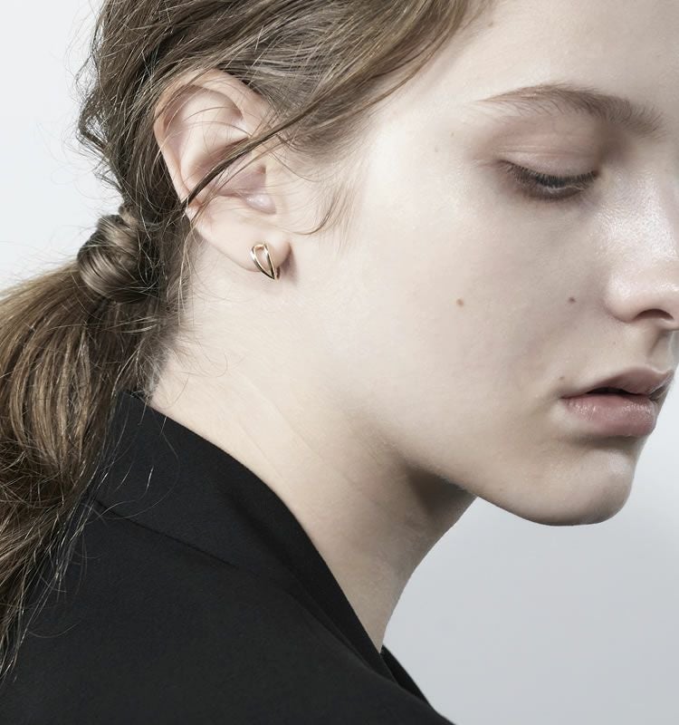 Merge（K10 Earrings） | 痛くないイヤリング WOJE