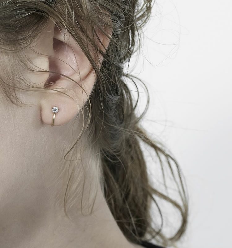 Aura（K10 Earrings） | 痛くないイヤリング WOJE