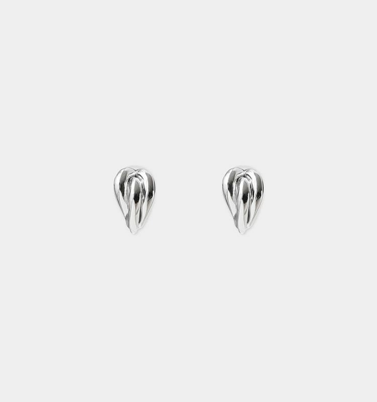 Knot（SV925 Earrings） | 痛くないイヤリング WOJE
