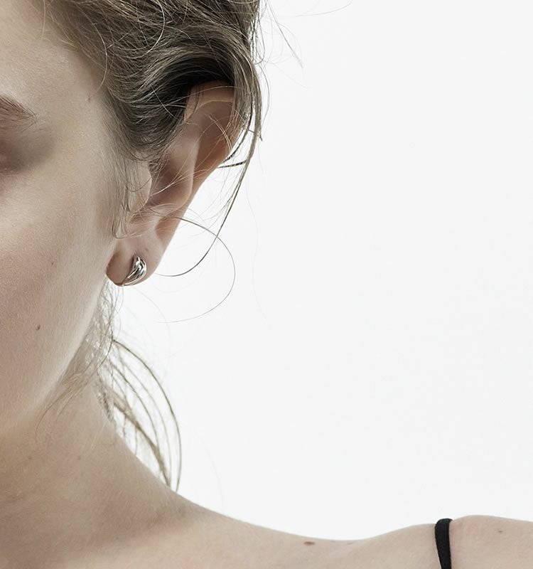 Knot（SV925 Earrings） | 痛くないイヤリング WOJE